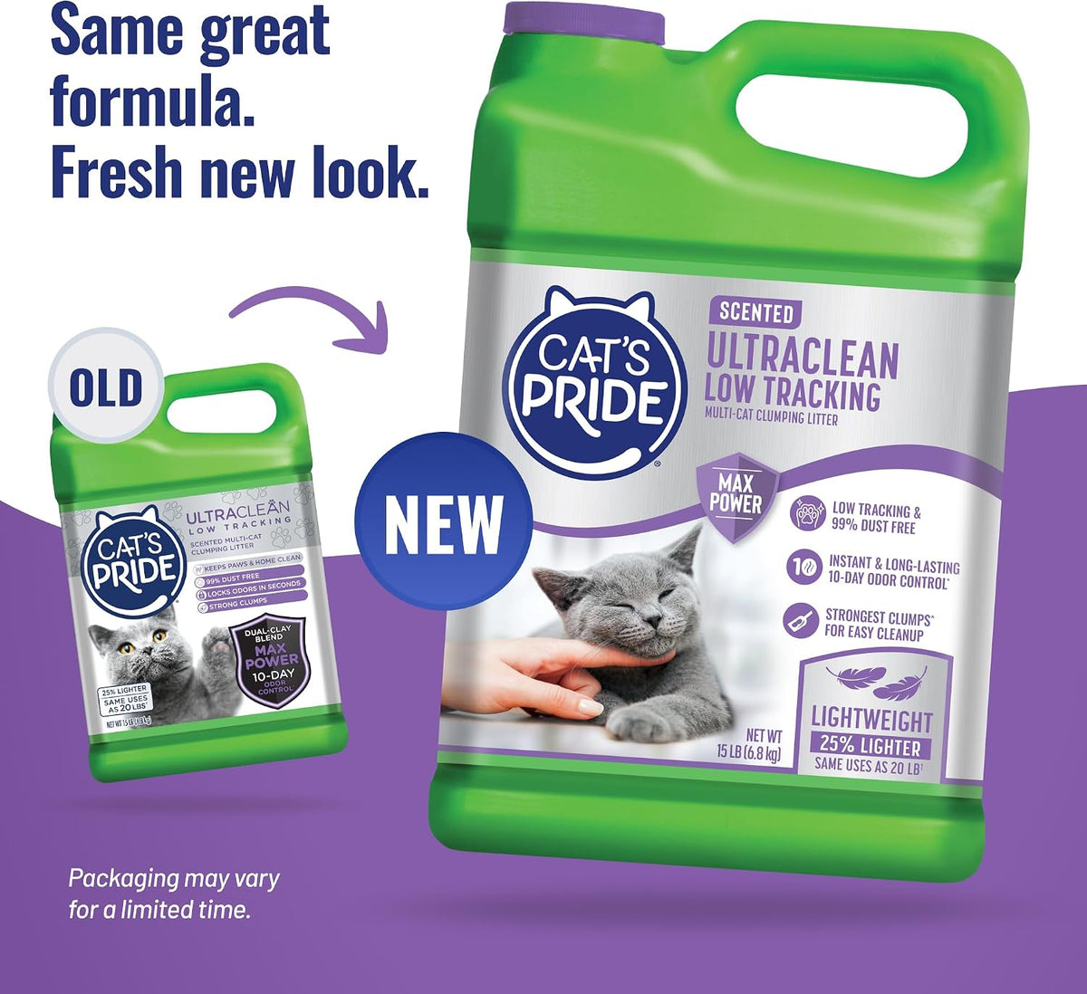 Cat's Pride UltraClean Low Tracking Powerful Clumping Litter - 15 Pound / Scented Low Tracking - image 2