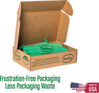 BioBag Compostable Dog Poop Bags, Standard Size, Plant-Based - Bags With Handles - image 3