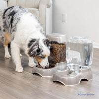Petmate Pet Cafe Gravity Water Dispenser - Pearl Ash Blue / 1.5 GAL (Pack of 4) - image 2