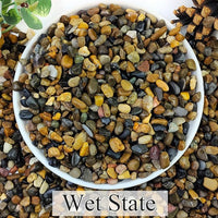 20lbs Natural River Rocks, 1/4" Aquarium Gravel Small Rocks for Plants Pea Gravel for Fish Tank, Decorative Pebbles for Gardening, Flower Pots, Vase Fillers, Indoor Water Fountains, Landscaping