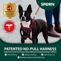 Sporn No Pull Dog Harness - X-Small / Red - image 2