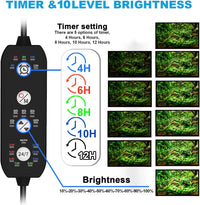 SEAOURA 24/7 Led Aquarium Light for Plants Growth-Full Spectrum - for 30-36 inch tank - image 4