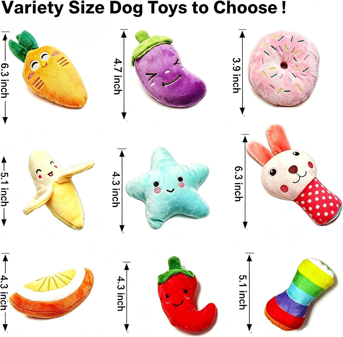 Squeaky Dog Toys for Small Medium Dogs - image 2