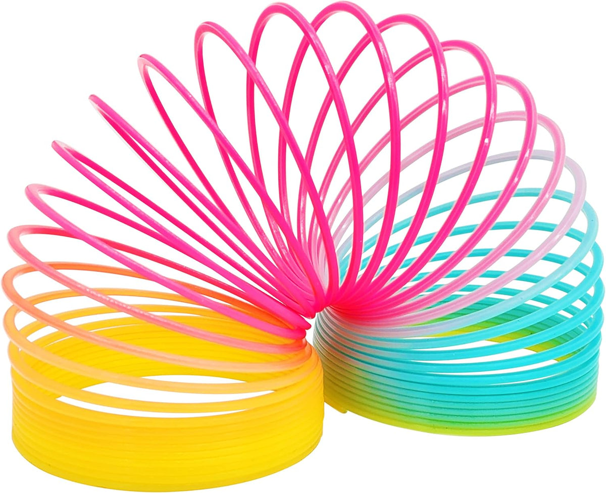 The Dreidel Company Plastic Multicolor Coil Spring - 10-Pack - image 2