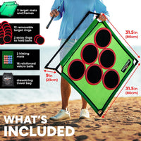 Golf Pong Chipping Game for Men & Women, 1 Board – Fun for Kids & Family - 2x Boards (No Club) - image 2