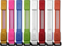 M.best 8pcs LED Light Up Bracelets Glow Flashing Wristbands Glow - 16pcs Multicolor - image 4