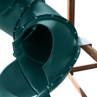 5 Ft Turbo Tube Slide Green – Fun for Kids & Family - image 4