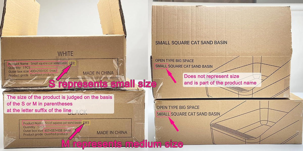 Open Cat Litter Box:Odor Reducing Anti Splash Design – Daily Care for Cats - Gray Medium - image 2