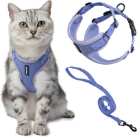Voyager Escape-Proof Step-in Harness & Leash, Moss Green - Lavender (327) / S (Chest: 15 - 18")