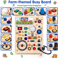 Busy Board with LED Light Switches - School Busy Board - image 2