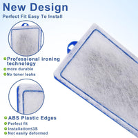 xbbwmrs 12-Pack Large Aquarium Filter Cartridges Compatible - L-12 Count - image 3
