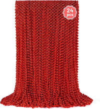 YAXINRUI 120 PCS St. Patricks Day Necklaces - Red / 24 Pcs