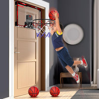 HopeRock Indoor Basketball Hoop for Kids - LED Basketball Hoop & Scoreboard - image 2