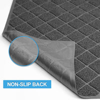Niubya Premium Cat Litter Mat - Dark Grey / 1 Count (Pack of 1) / 47" x 35" - image 4