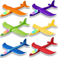 2 Pack LED Light Airplane - Multicolored
