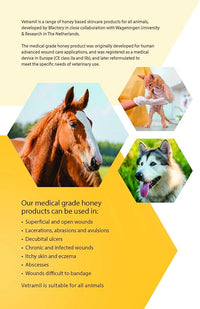 Vetramil® Auris – Natural Ear Care for Dogs & Cats – Soothes Irritation and Supports Healthy Ears – Medical-Grade Honey with Essential Oils – Non-Sticky – 1.69 oz (50 ml)