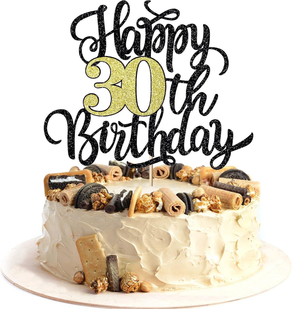 Happy 75th Birthday Cake Topper, 75th Birthday Cake Decorations – Fun for Kids & Family - 30 - image 4