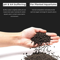 Ultum Nature Systems Controsoil - Freshwater Aqua Soil Substrate for Fish, Shrimp, Live Plant Propagation and Aquascaping - 6.8pH Low Ammonia, Volcanic Ash - Black, Normal (1 Liter | 2LB)