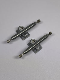 LEEFAI G4 raw metal pro fingerboard trucks with inverted kingpin, screws and install tool - view 3