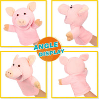 Easfan 12.5 inch plush puppy hand puppet with movable mouth and soft fur - view 34