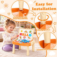 Cokzer Magnetic Drawing Board - Creamy Orange - image 3