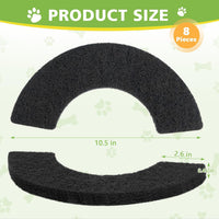 8 Pack Thickened 0.45” Carbon Filters Compatible with Litter Robot 4 - image 2
