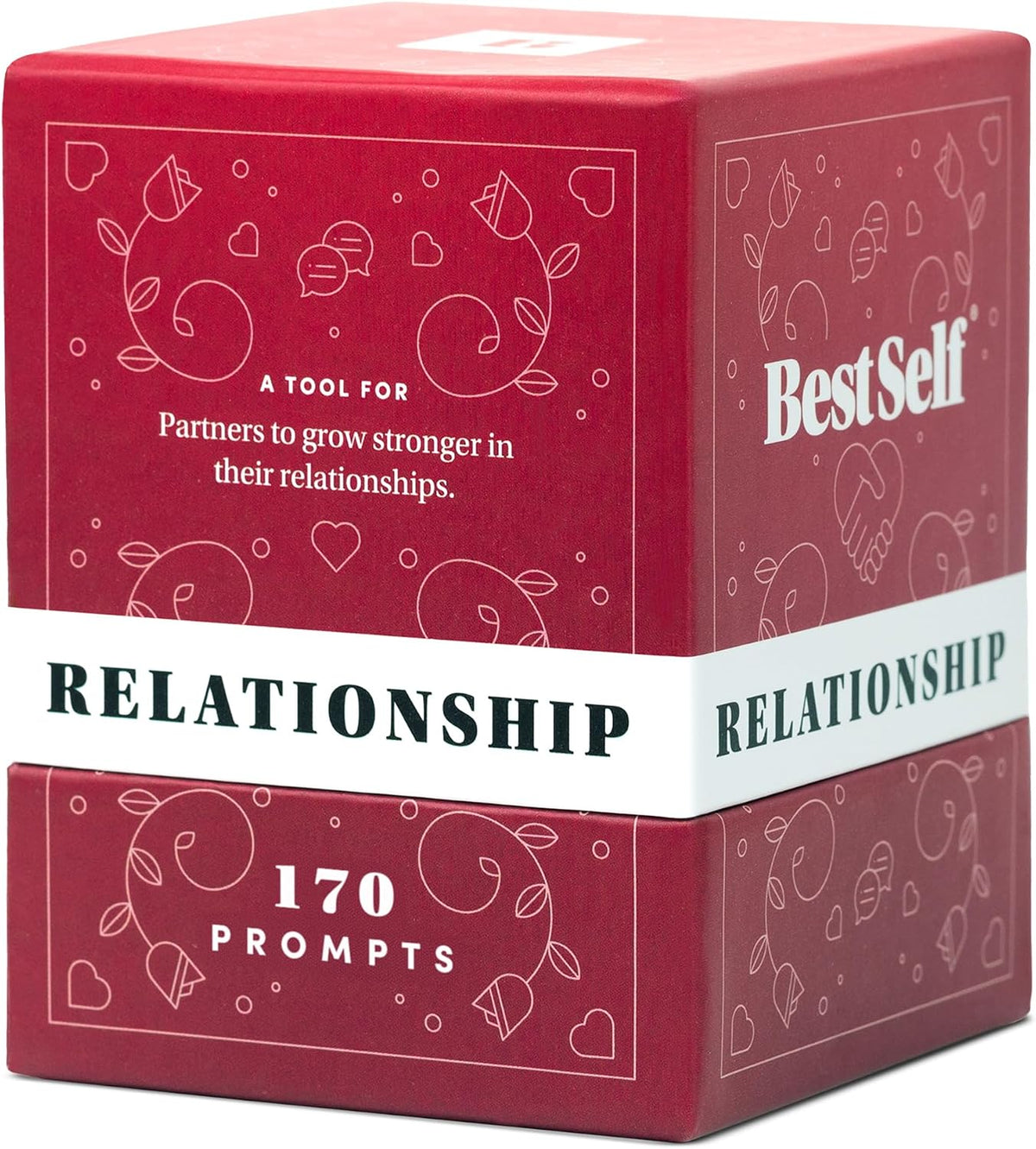 BestSelf Intimacy Deck, 170 Conversation Cards for Couples - Relationship Deck