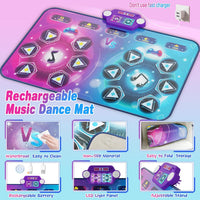 maysida Dance Mat Toy Gift for Kids ages 3-12 - Blue - image 2