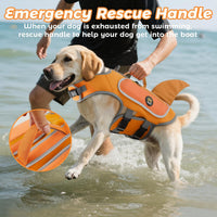 Dog Life Vests for Boating and Swimming, Dog Life Jacket – Essentials for Dogs - Orange / Medium - image 2