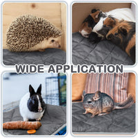 4 Pack Self Heating Cat Pad Self Warming Dog Mat - 12 x 12 Inch / Gray - image 3