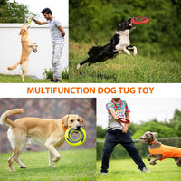 SKIPDAWG Interactive Tug Toy - Original Green & Red - image 4