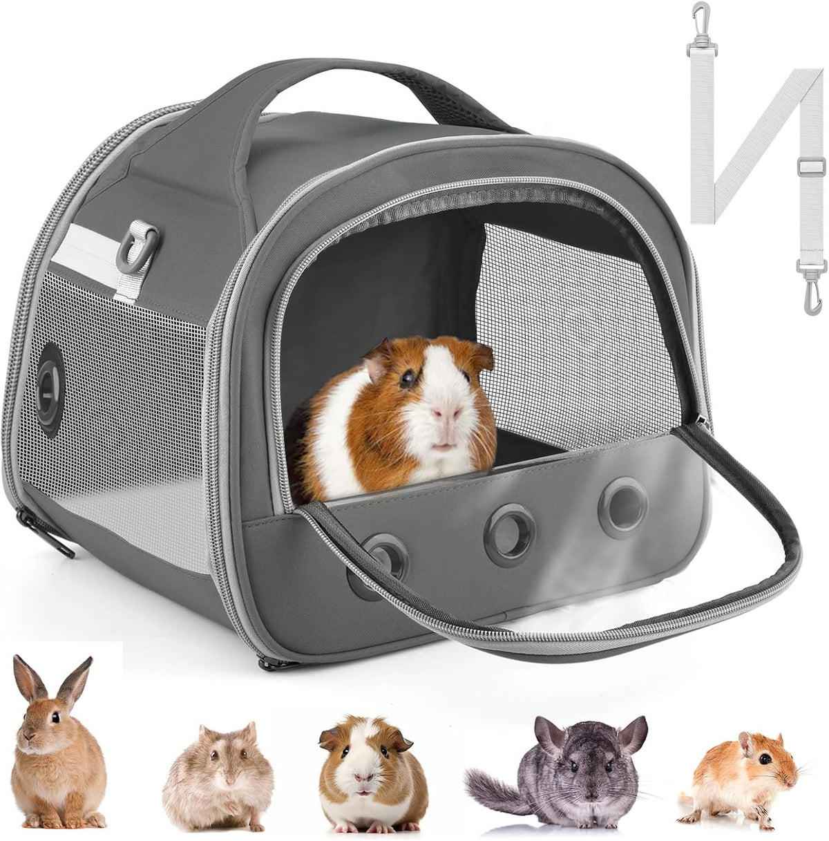 Bissap Guinea Pig Carrier Bag - Gery
