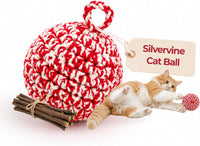 JAYU PET Red Cat Ball, 2.7 inch – Essentials for Cats - W/O Bell / 2.7inch
