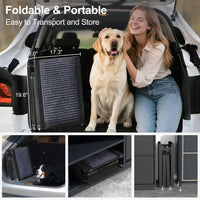 Extra Wide 20" Dog Stairs for Large Dogs - Upgraded 71" L x 17.3" W - image 2