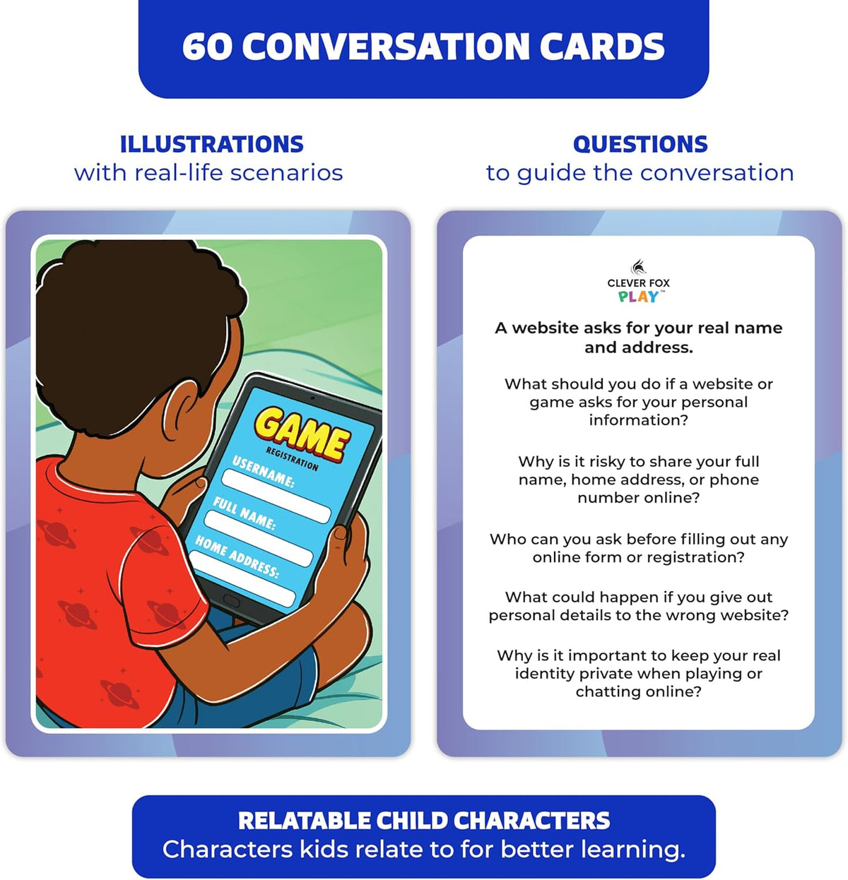 Who What Why Conversation Cards for Kids - Online Safety - image 2