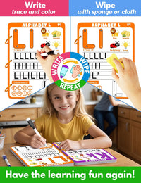 Preschool Learning Activities Educational Workbook - image 3