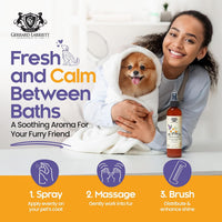 Dog Perfume Spray Long Lasting Chamomile & Lavender 8 Fl Oz - image 4