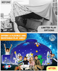 Air Tent for kids Door 77 x 50 in - Astrodome - image 3