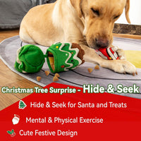 Halloween Fall Pumpkin Squeaky Tug Rope Dog Toys for Small & Medium - Christmas Toy - image 2