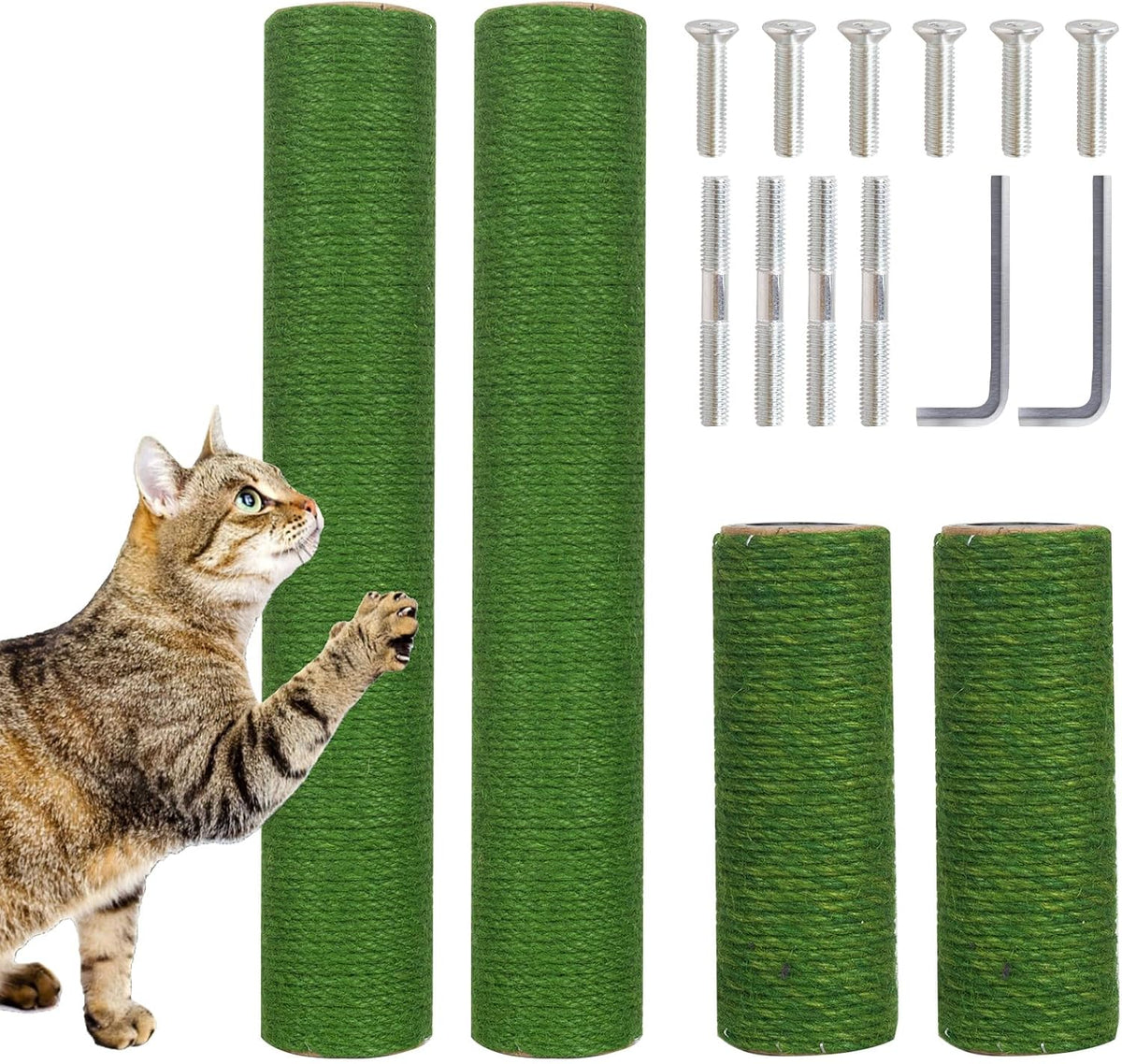 Cat Scratching Post Replacement - Green