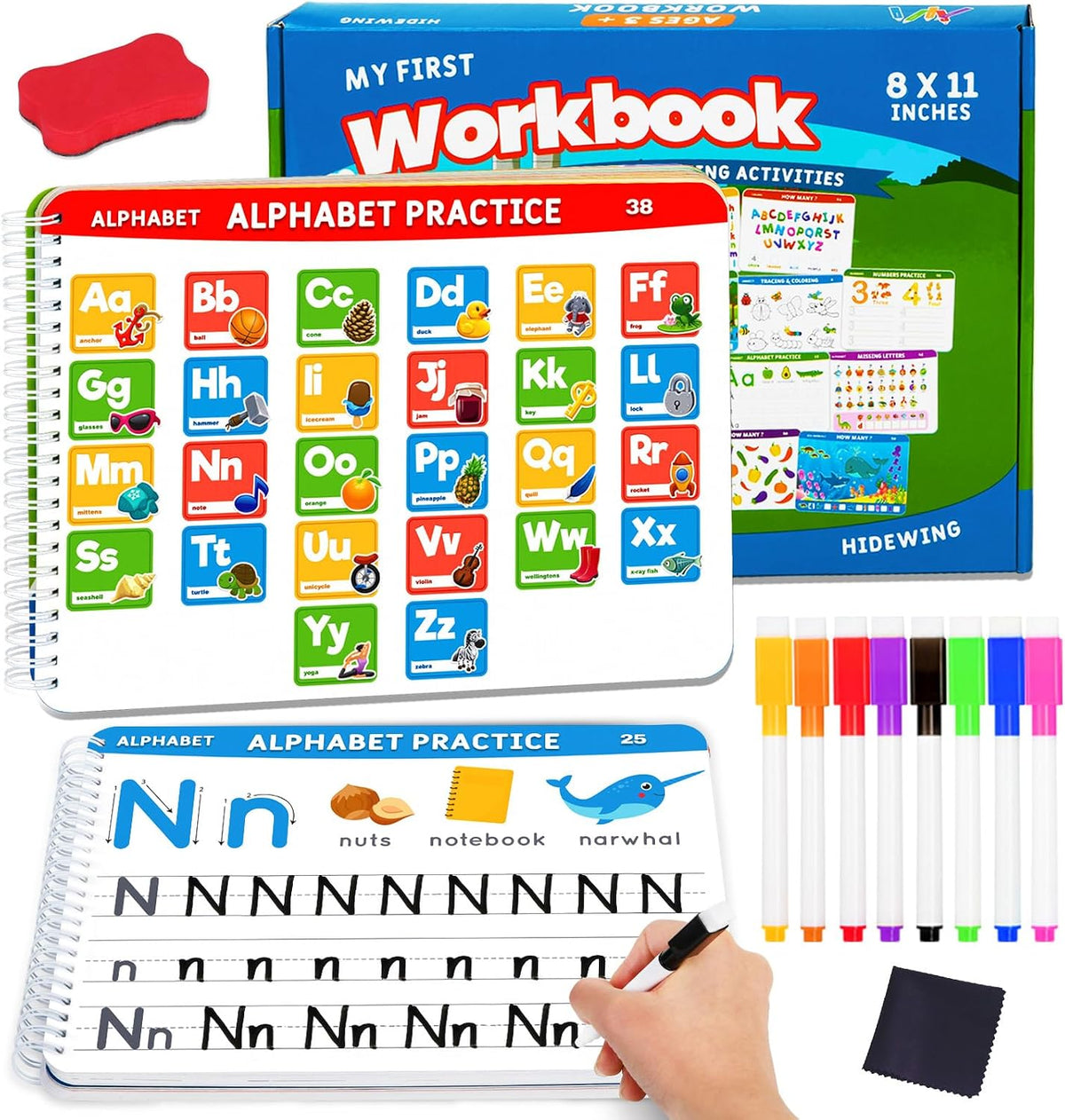 Preschool Learning Activities Pre K Workbooks Tracing Busy Book Age