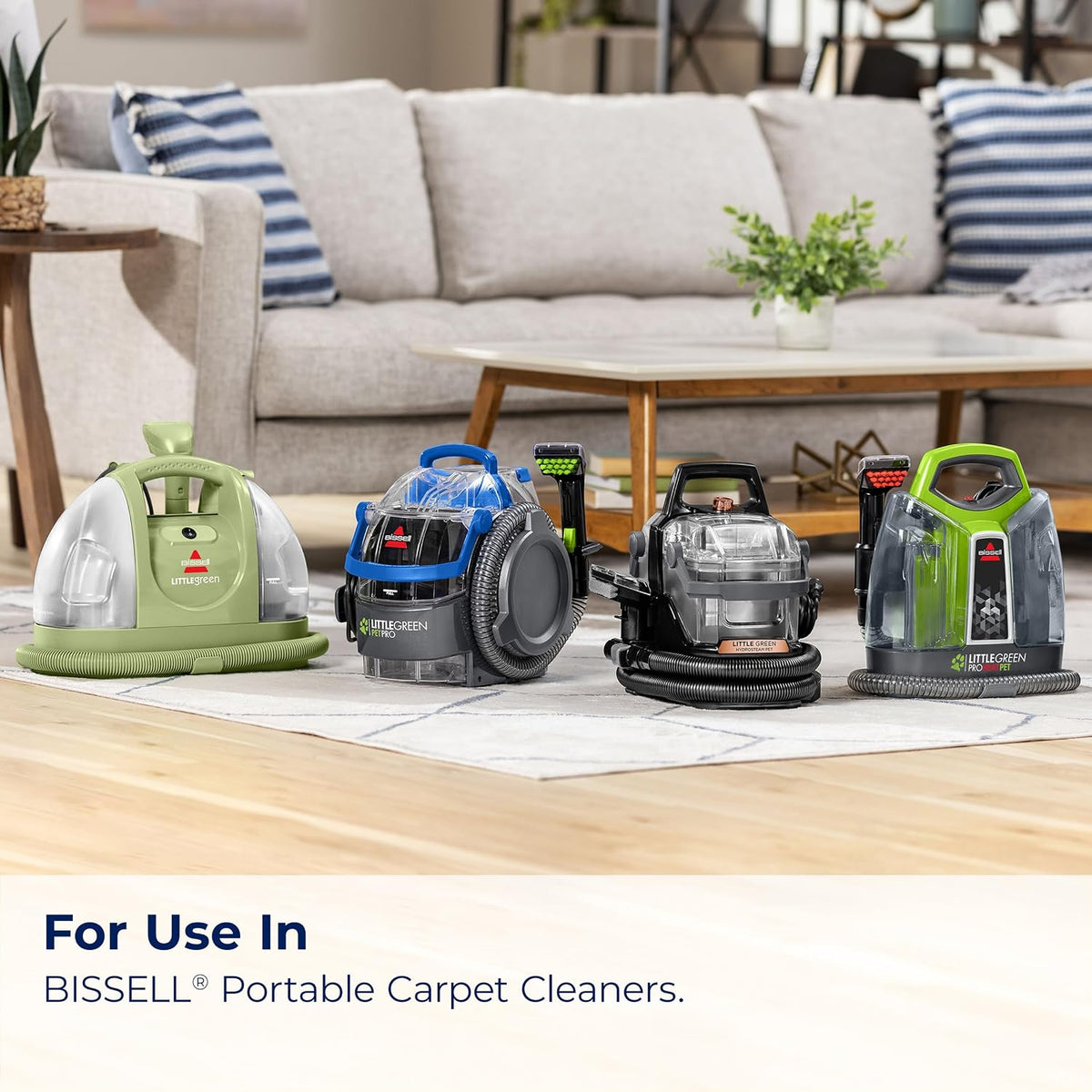Bissell 74R7 Pet Stain & Odor Portable Machine Formula, Fl Oz - 32 Fl Oz (Pack of 2) / Simply Plant Based Formula - image 2