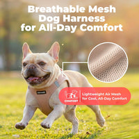 Voyager Step-in Air Dog Vest Harness - Khaki / XXXS (Chest: 11 - 12") - image 2