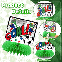 10 Pcs 80s Party Decorations, 1980s Table Honeycomb Centerpieces – Fun for Kids & Family - Cup Party Style - image 2