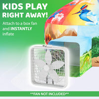 W&O Space Explorer Inflatable Fort with Lights & Sound - Dino Aerodome - image 2