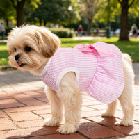 Dog Dress, Cute Pet Princess Dresses with Bright Color Design - Pink Purple / Small - image 2