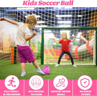 DLUGOPIS sparkling pink size 2 toddler soccer ball for ages 3 to 8 - view 12