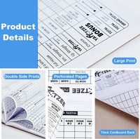 Perforated Yahtzee Score Pads: 120 Easy Tear Off Score Sheets - 6x9" - 120 Pages (2-Pack) - image 2
