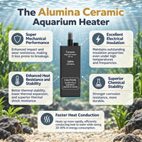 10W USB 5V/2A Alumina Ceramic Super Mini Betta Heater for Tanks ≤ 1 - For Tanks ≤ 20 Gal - image 3