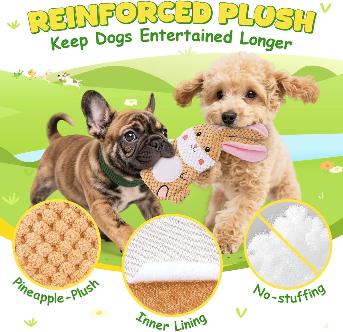 XIUGOAL Dog Toys to Keep Them Busy - image 3